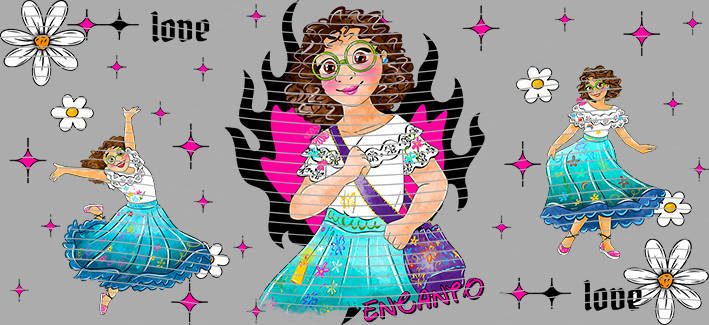 16oz Disney style-D-1105